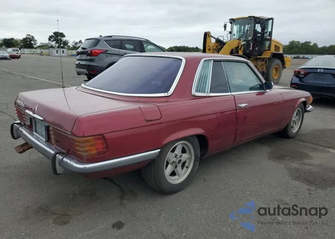 1973 Mercedes Benz Sl 450 from USA, damaged, VIN 10702412001282